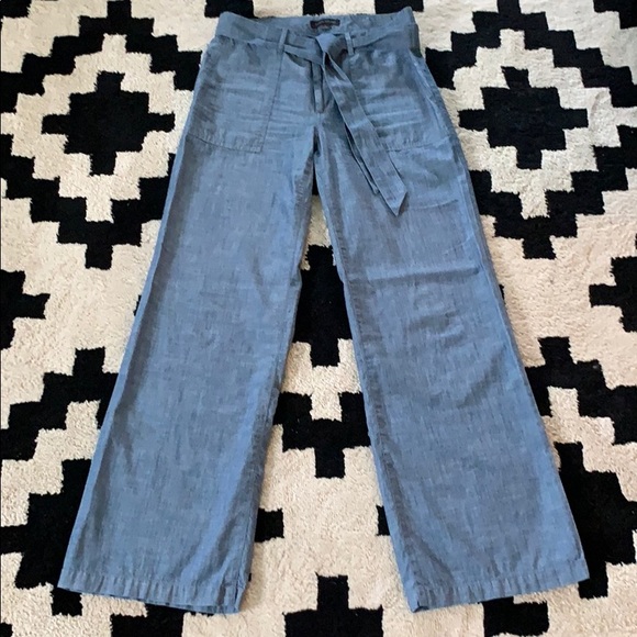 Banana Republic Pants - SALE - Banana Republic Chambray Wide Leg Pants
